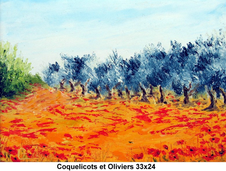 Coquelicots et Oliviers 4F.jpg